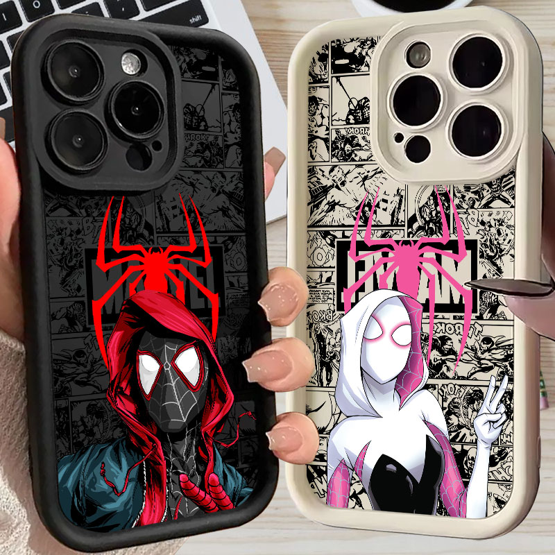 Phone Cases Iphone 16 Pro - 스파이더맨 마일즈 모랄레스 그웬 마블 코믹스