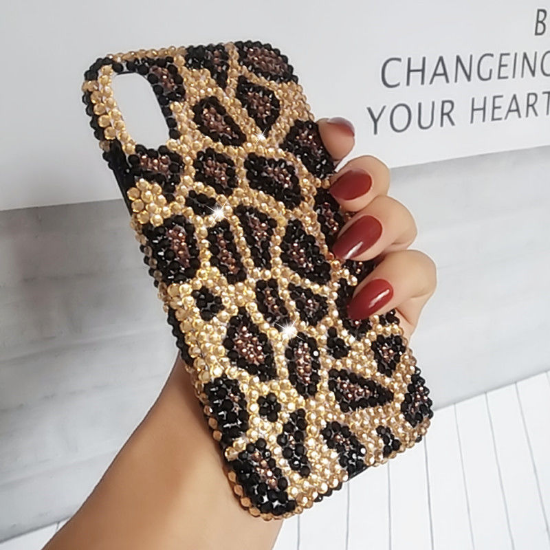 Phone Cases Junk - 럭셔리 다이아몬드 크리스탈 DIY 케이스, 골드