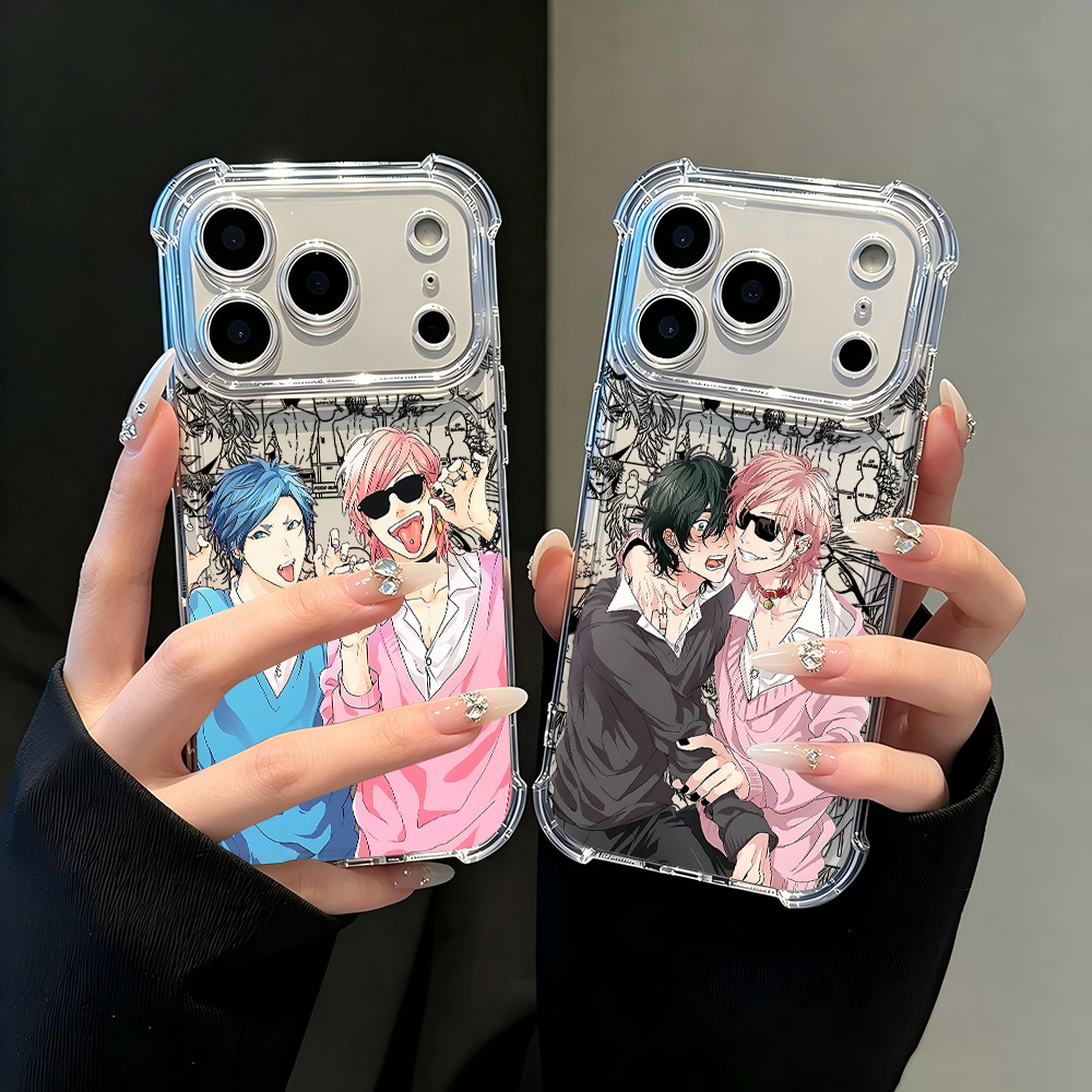 Phone Cases Xr Boys - 애니메이션 소년들 투명 폰 케이스 아이폰
