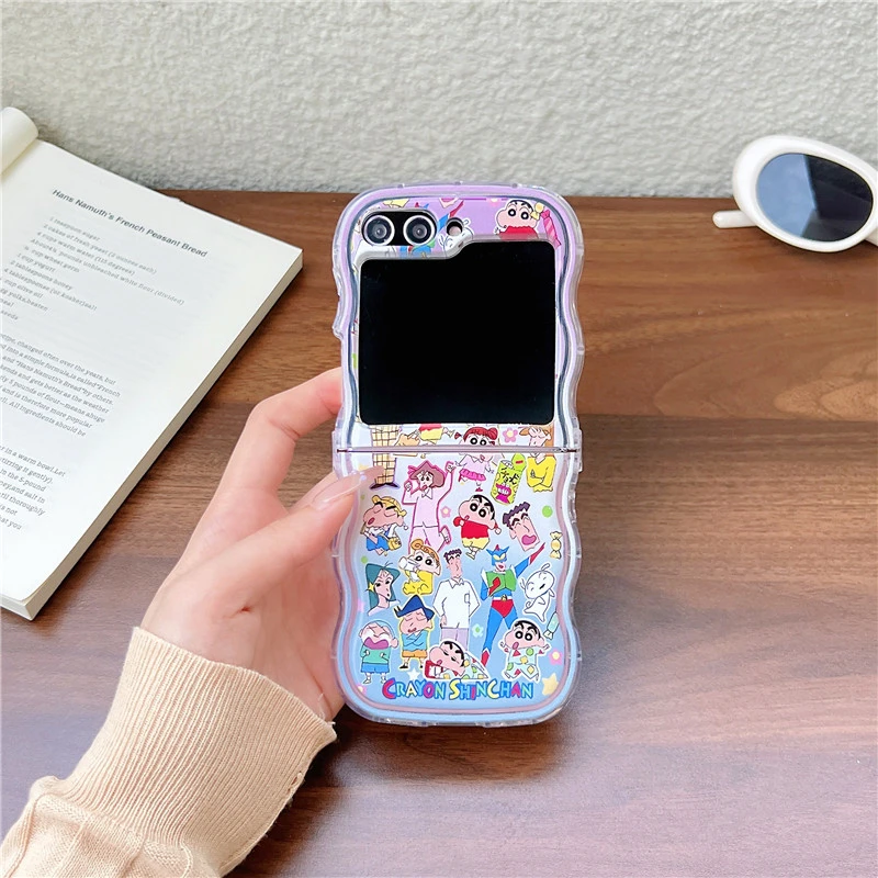 Phone Cases Japan - 귀여운 일본 애니메이션 크레용신짱 삼성 갤럭시
