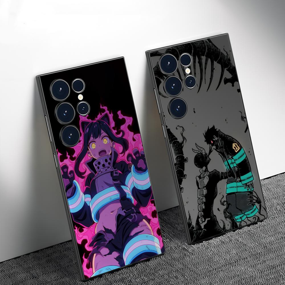 Phone Cases Bulk - 애니메이션 F-파이어 포스 폰 케이스 삼성