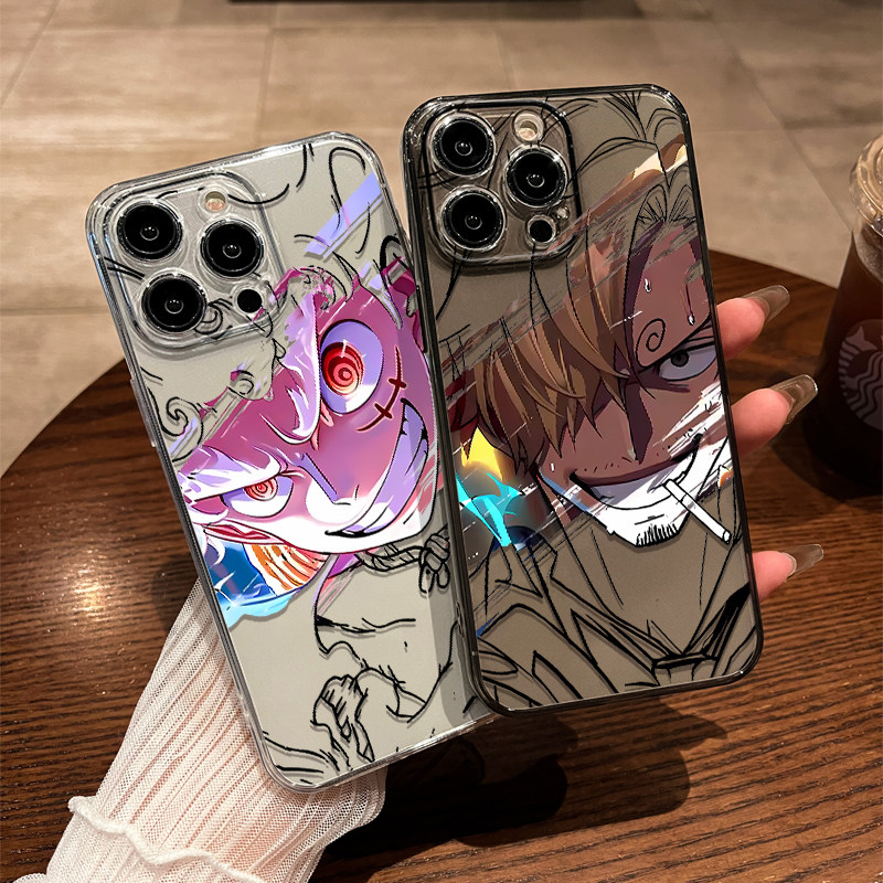 Phone Cases One Piece - 원피스 애니메이션 주변기기 루피 조로 상디