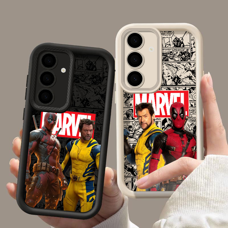 Phone Cases For Samsung S22 - 마블 데드풀과 울버린 삼성 갤럭시 S26
