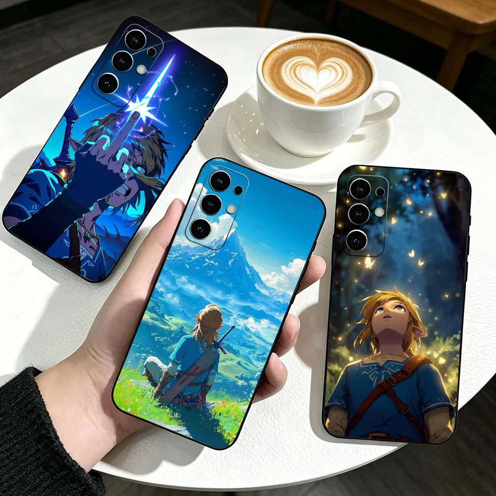 Phone Cases Zelda - Z-Zeldas 게임즈 폰 케이스 블랙 실리콘