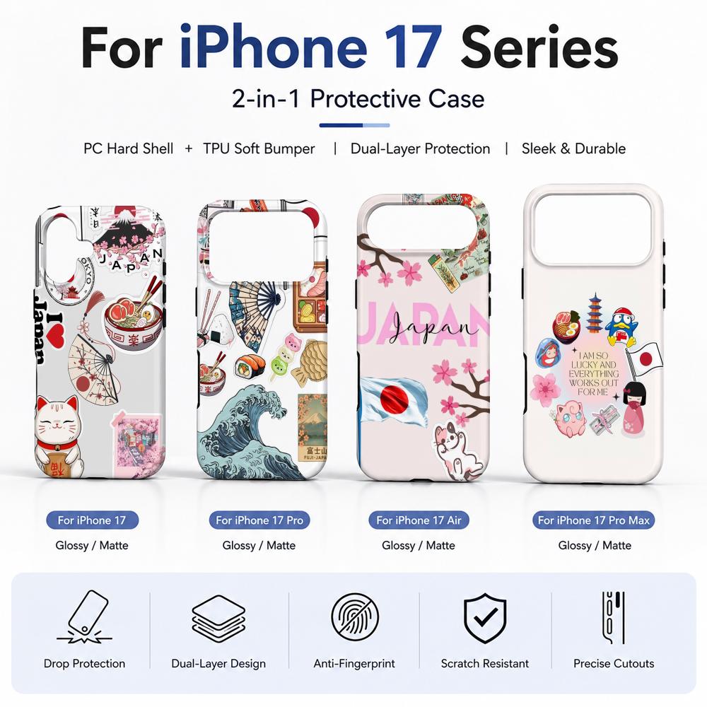 Phone Cases Japan - 일본 도쿄 오사카 가나가와 라벨 폰