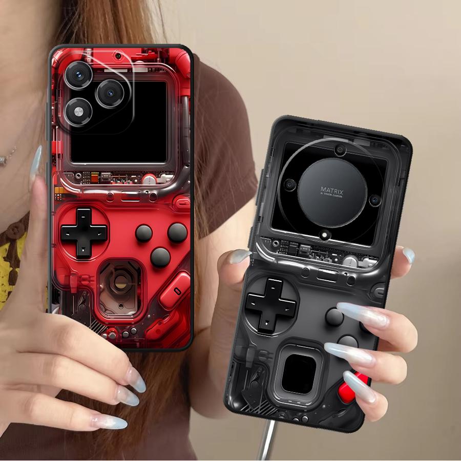 Phone Cases Honor - 레트로풍 게임기 케이스 (아너 X7, 70,