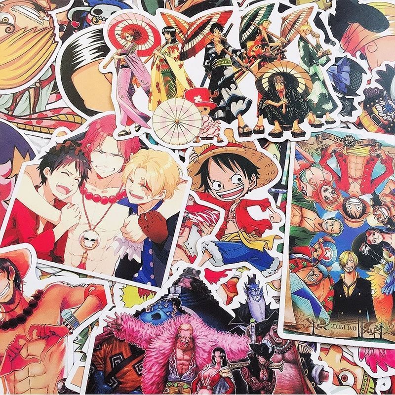 Phone Cases One Piece - 120 Pcs 독특한 귀여운 원피스 스티커,