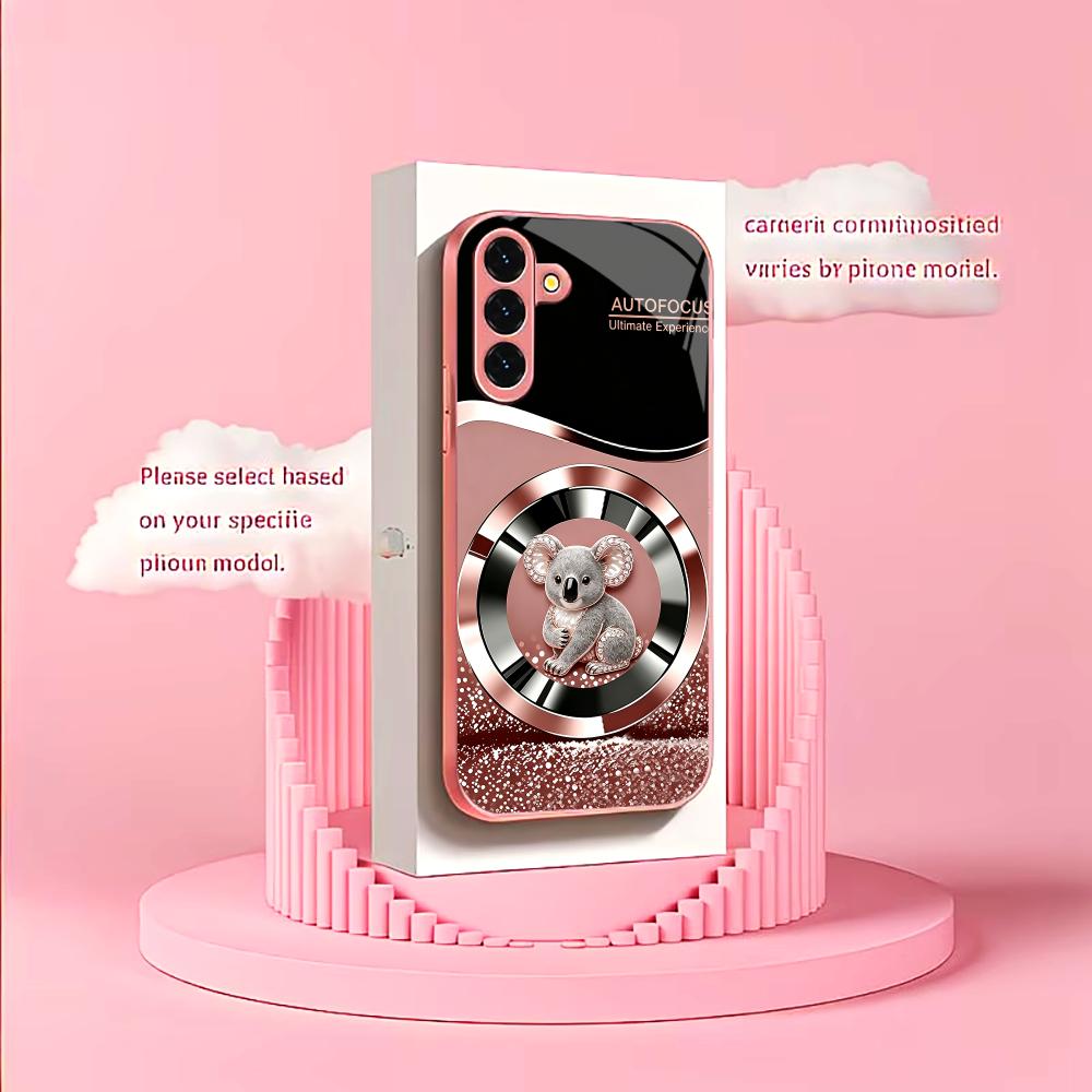 Phone Cases Australia - 호주산 사랑스러운 코알라 패션 글래스 QHD
