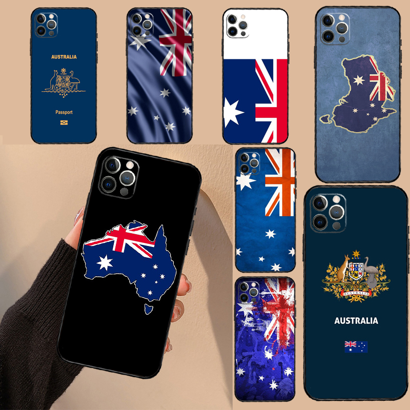 Phone Cases Australia - 호주 국기 소프트 케이스 삼성 갤럭시