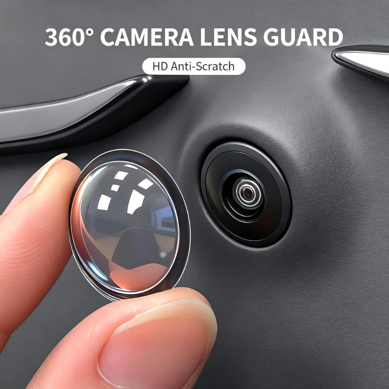 Camera Lens Protector - 2/4/8개 360도 파노라마 후방 카메라 보호
