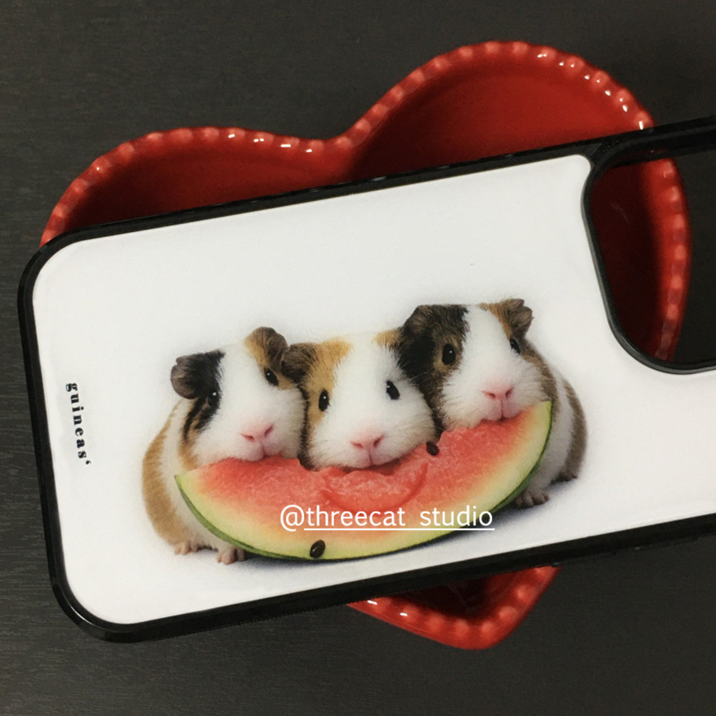 한국산 기니피그 수박 먹는 디자인 아이폰 17 에어 1 - Phone Cases Korean 리뷰 및 가격