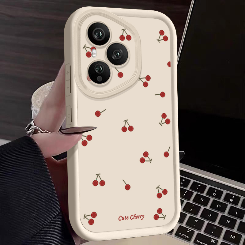 미니 레드 체리 프린트 소프트 TPU 폰 케이스 (아너 - Phone Cases Honor 리뷰 및 가격