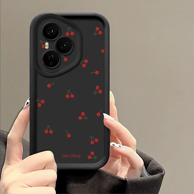미니 레드 체리 프린트 소프트 TPU 폰 케이스 (아너 - Phone Cases Honor 리뷰 및 가격