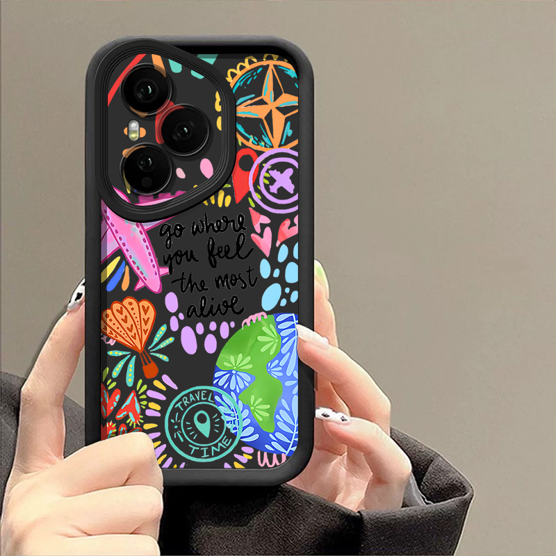 비행기 페인팅 패턴 폰 케이스 (아너 400 200 프 - Phone Cases Honor 리뷰 및 가격