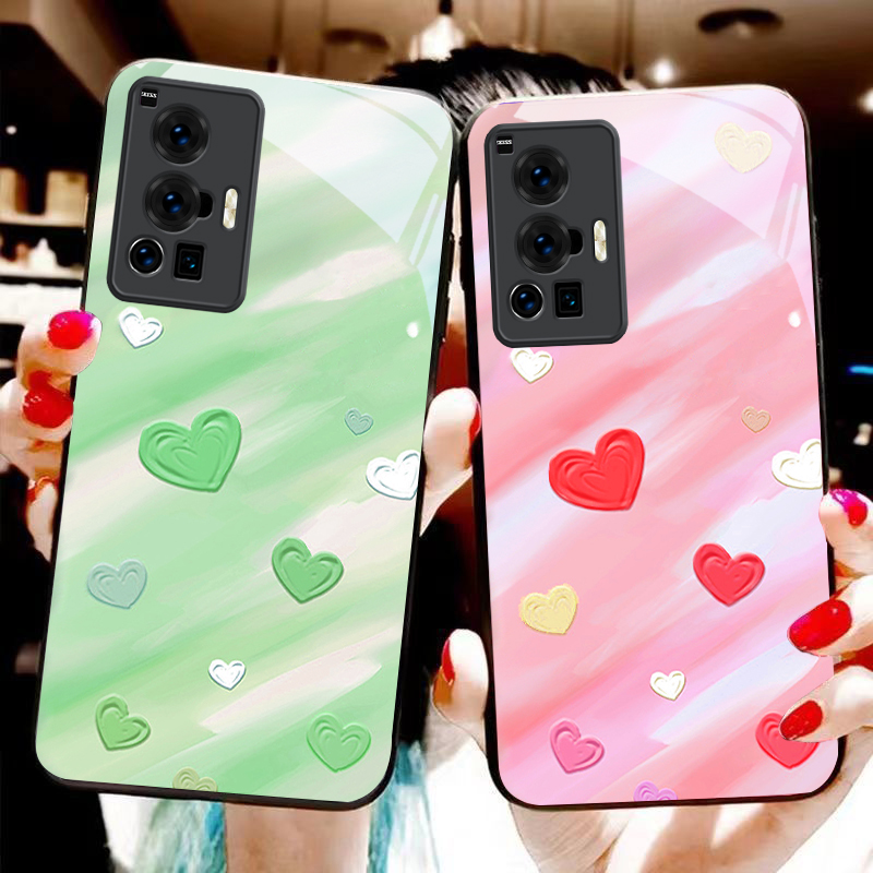 미니멀하고 흐릿한 예술적 디자인의 vivo X90 Pr - Phone Cases Vivo 리뷰 및 가격