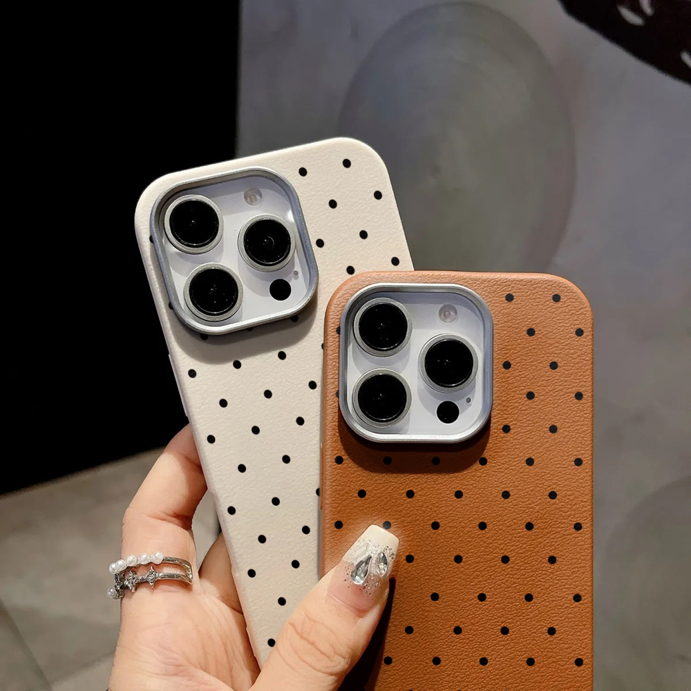 귀여운 물방울 무늬 아이폰 케이스 (16, 15, 17 - Phone Cases Korean 리뷰 및 가격