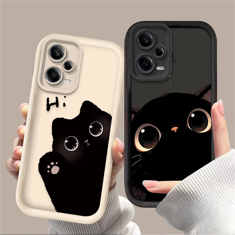 귀여운 큰 눈 고양이 폰 케이스 (샤오미 레드미 노트  - Phone Cases Redmi 리뷰 및 가격