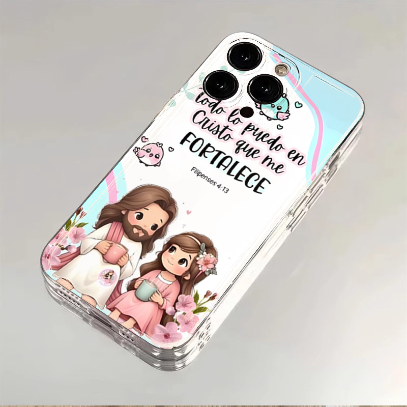 만화 예수와 나 성경 구절 프린트 샤오미 레드미 노트  - Phone Cases Redmi 리뷰 및 가격
