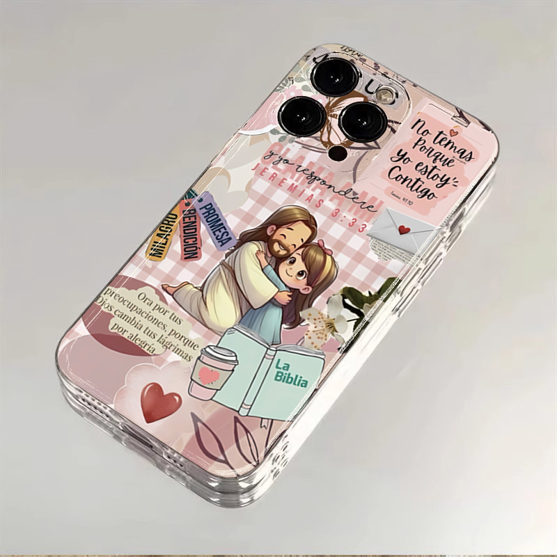만화 예수와 나 성경 구절 프린트 샤오미 레드미 노트  - Phone Cases Redmi 리뷰 및 가격