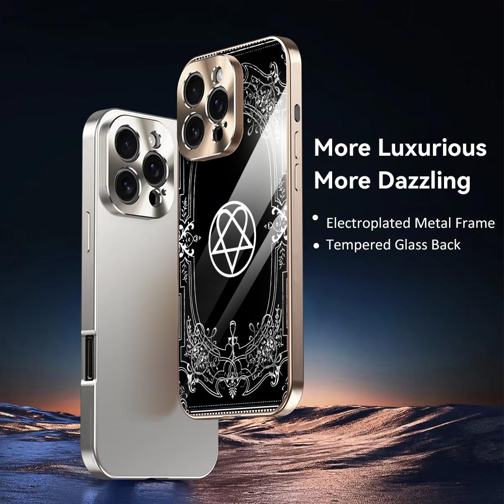 록 밴드 H-HIM 아이폰 17 16 15 14 13  - Phone Cases Iphone 16 Pro 리뷰 및 가격