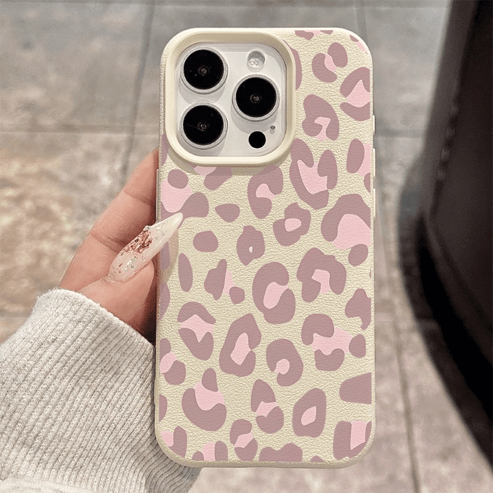 연보라색 레오파드 프린트 아이폰 17 16 15 14  - Phone Cases Purple 리뷰 및 가격