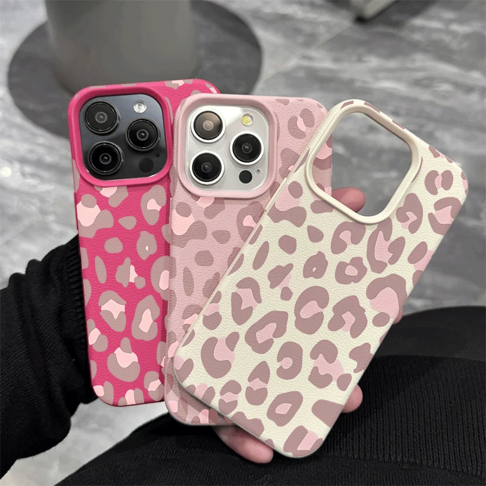 연보라색 레오파드 프린트 아이폰 17 16 15 14  - Phone Cases Purple 리뷰 및 가격