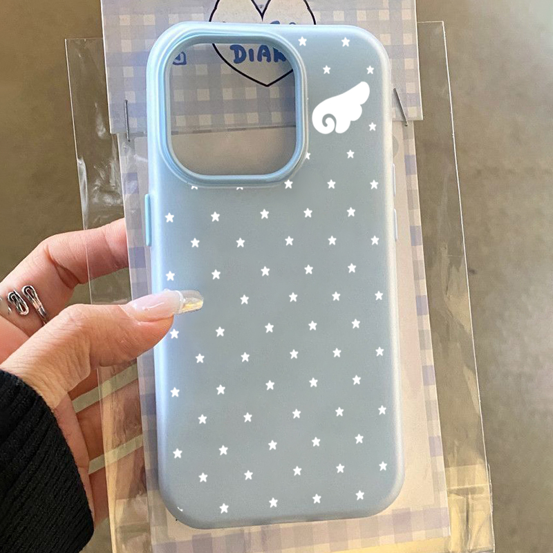 귀여운 한국 미학 스타 엔젤 날개 2IN1 폰 케이스  - Phone Cases Korean 리뷰 및 가격