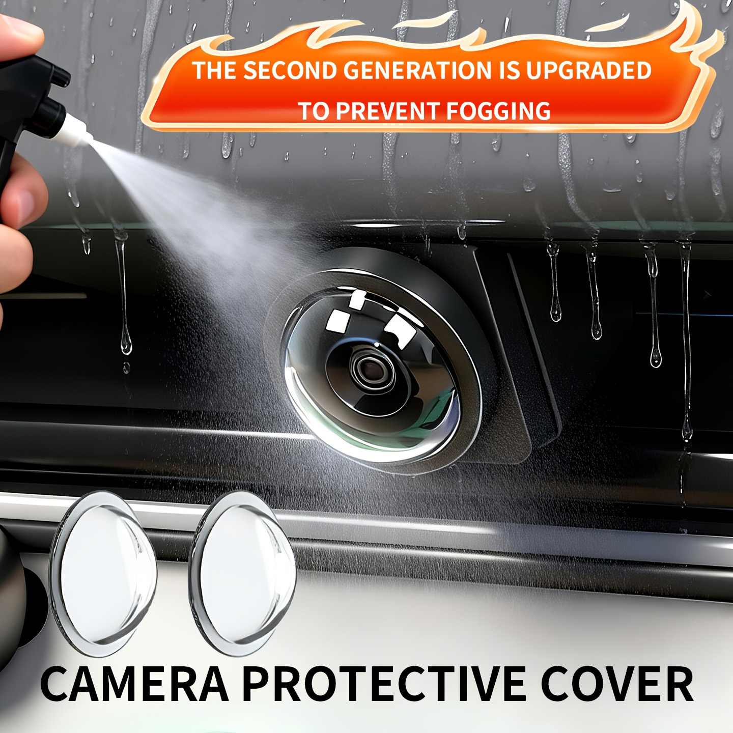 2개 자동차 후방 카메라 렌즈 보호대 360 °   카 - Camera Lens Protector 리뷰 및 가격