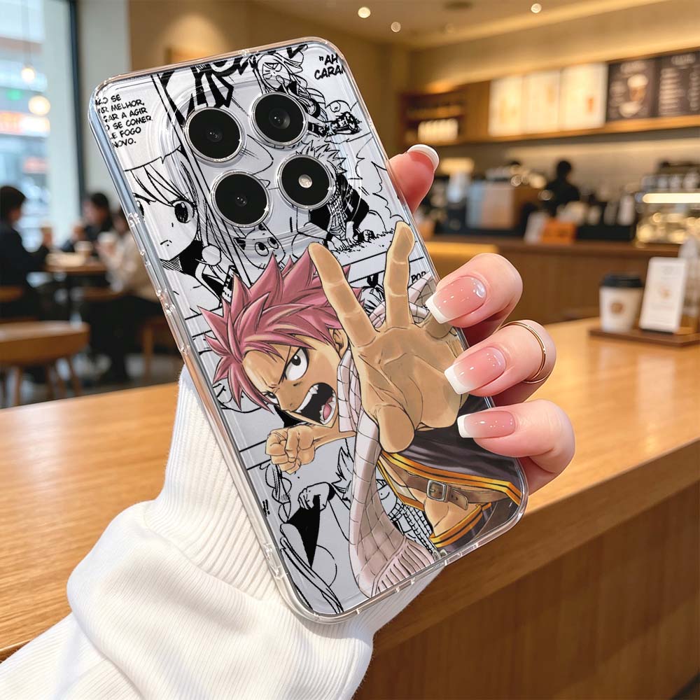 페어리 테일 나츠 샤오미 레드미 노트 15 14 13  - Phone Cases Redmi 리뷰 및 가격