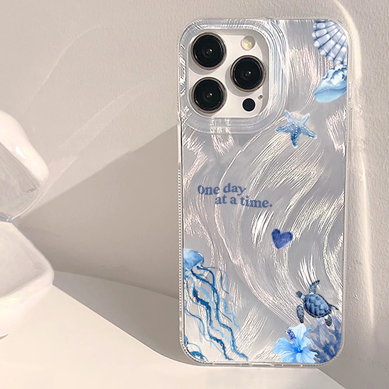 블루 오션 비치 충격 방지 폰 케이스 (샤오미 레드미  - Phone Cases Redmi 리뷰 및 가격