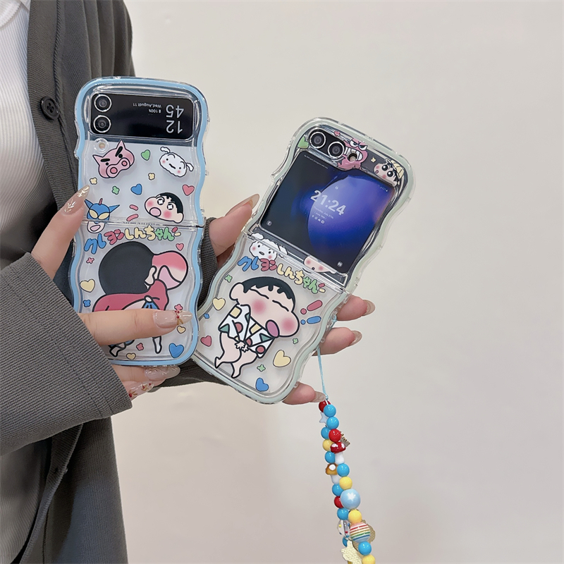 귀여운 일본 애니메이션 크레용신짱 삼성 갤럭시 Z 플립 - Phone Cases Japan 리뷰 및 가격