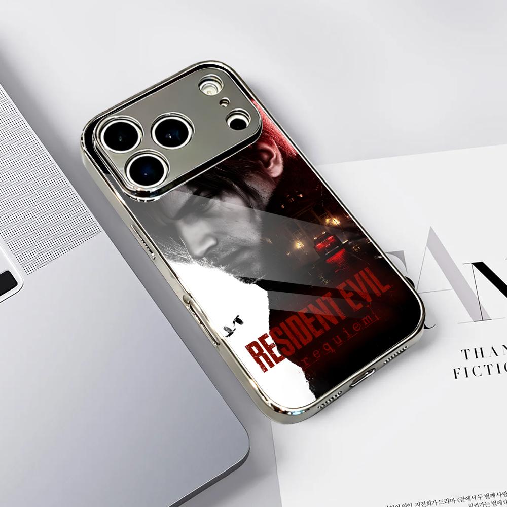 게임 R-레지던트 이블 9 폰 케이스 전기도금 메탈 범 - Phone Cases Iphone 16 Pro 리뷰 및 가격