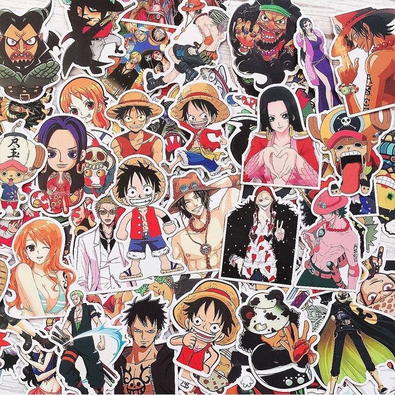 120 Pcs 독특한 귀여운 원피스 스티커, 전화 케이 - Phone Cases One Piece 리뷰 및 가격