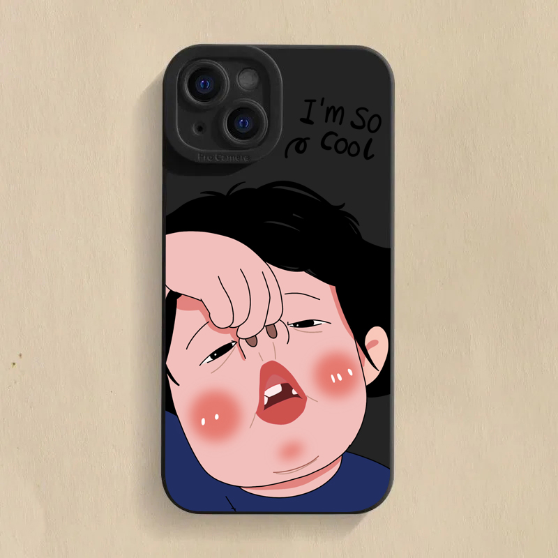 만화 재미있는 소년 소녀 커플 폰 케이스 아이폰 16  - Phone Cases Xr Boys 리뷰 및 가격