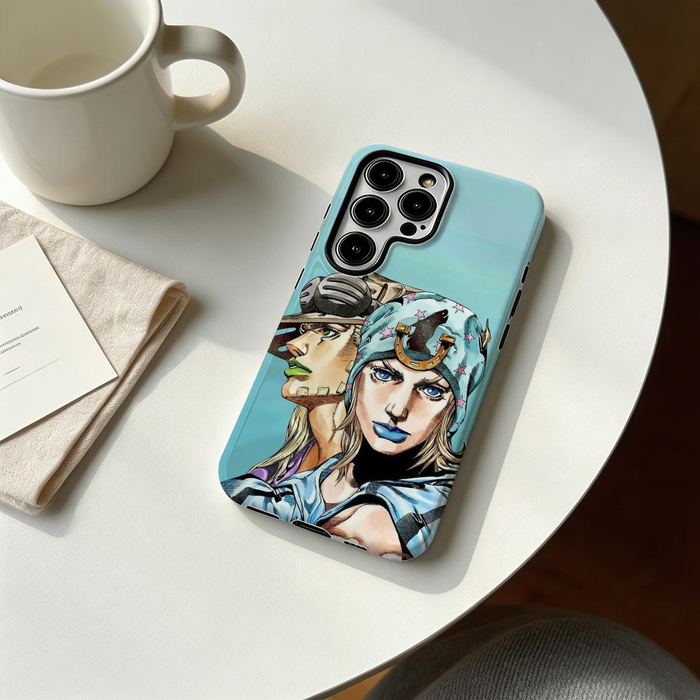 핫 쿨 애니메이션 J-JOJO 스틸볼런 폰 케이스 삼성 - Phone Cases For Samsung S22 리뷰 및 가격
