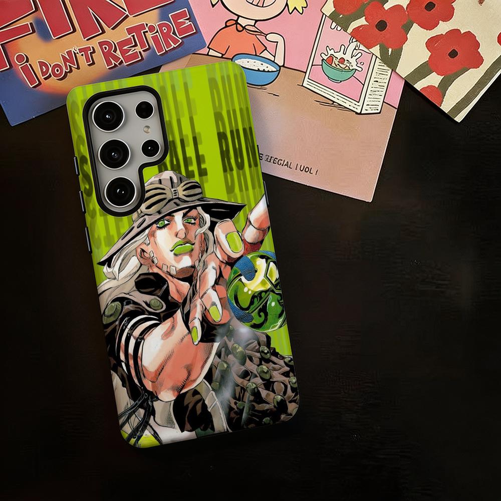 핫 쿨 애니메이션 J-JOJO 스틸볼런 폰 케이스 삼성 - Phone Cases For Samsung S22 리뷰 및 가격