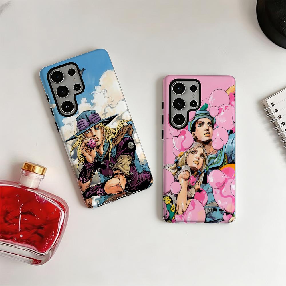 핫 쿨 애니메이션 J-JOJO 스틸볼런 폰 케이스 삼성 - Phone Cases For Samsung S22 리뷰 및 가격