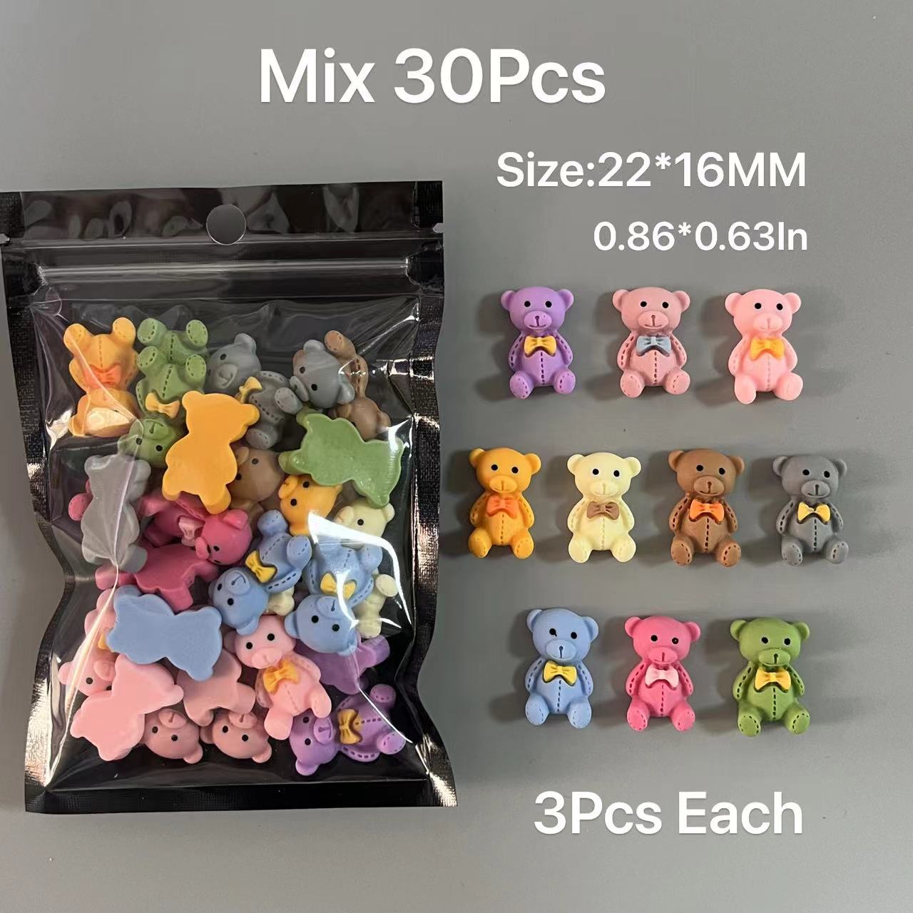 30Pcs 믹스 만화 곰 토끼 할로윈 해골 정크 전화  - Phone Cases Junk 리뷰 및 가격