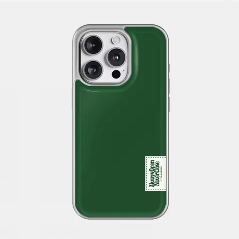 한국 인스 스타일 하트 퓨어 컬러 미니멀리스트 폰 케이 - Phone Cases Korean 리뷰 및 가격