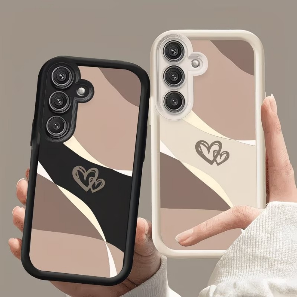 멋진 사랑 하트 무늬 충격 방지 소프트 TPU 폰 케이 - Phone Cases For Samsung S22 리뷰 및 가격