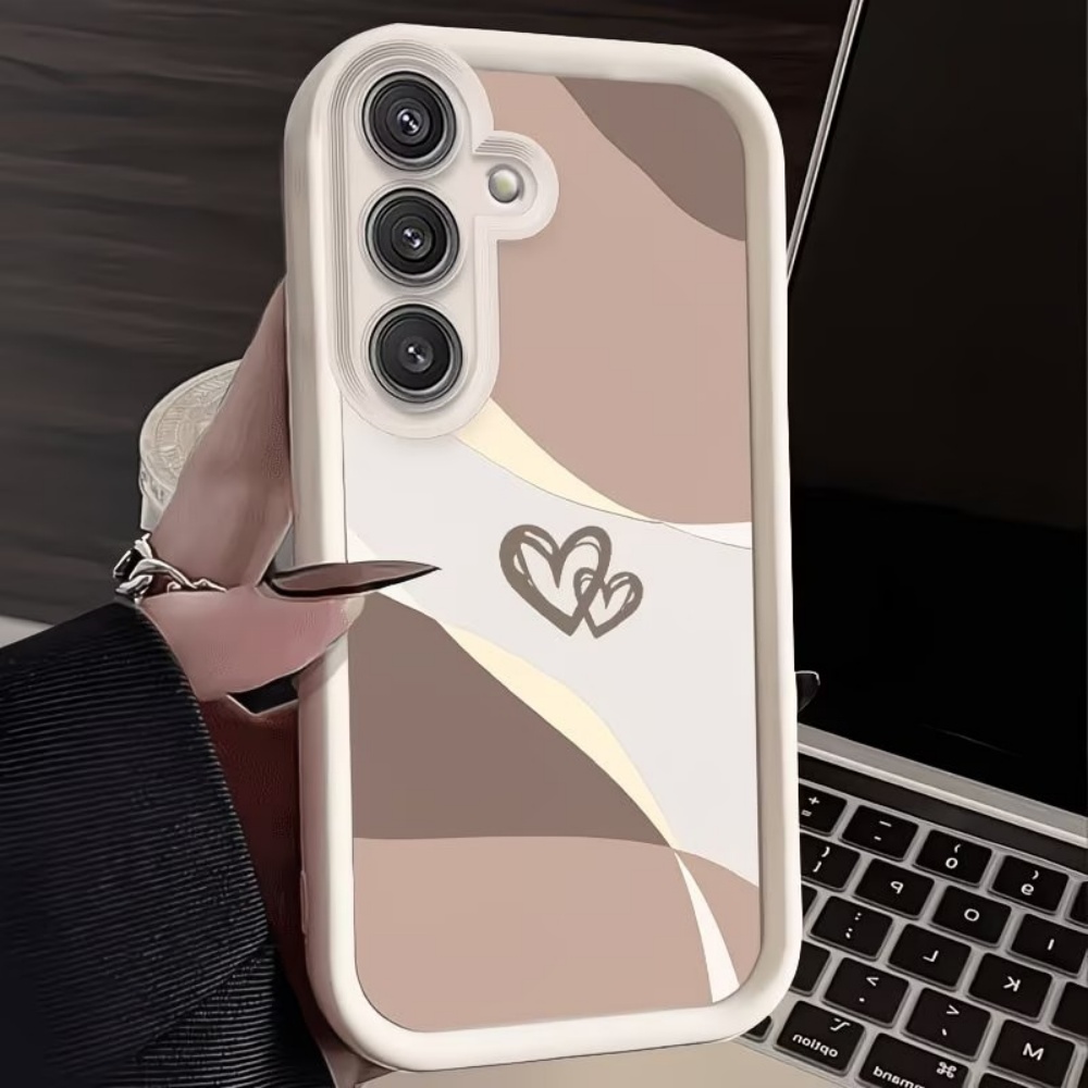 멋진 사랑 하트 무늬 충격 방지 소프트 TPU 폰 케이 - Phone Cases For Samsung S22 리뷰 및 가격