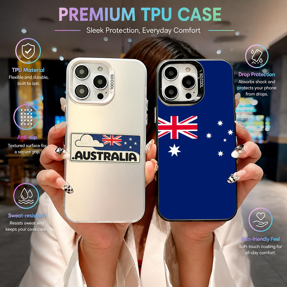 스포츠 오스트레일리아 플래그 풋볼 아이폰 11/12/1 - Phone Cases Australia 리뷰 및 가격