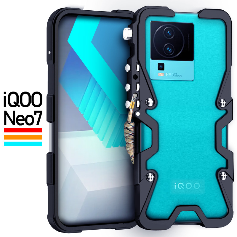 럭셔리 아머 메탈 알루미늄 폰 범퍼 VIVO IQOO  - Phone Cases Vivo 리뷰 및 가격