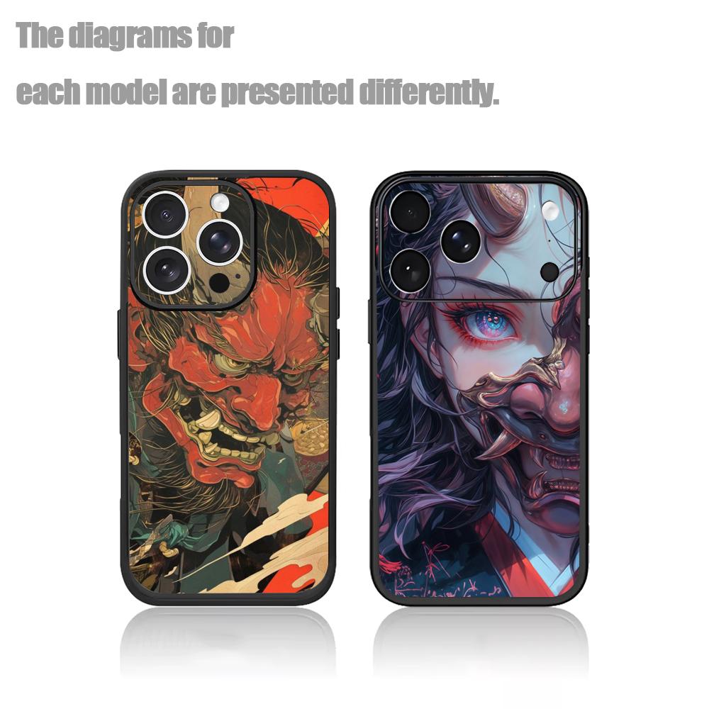 일본 귀신 얼굴 사무라이 아이폰 케이스 (아이폰 18/ - Phone Cases Japan 리뷰 및 가격