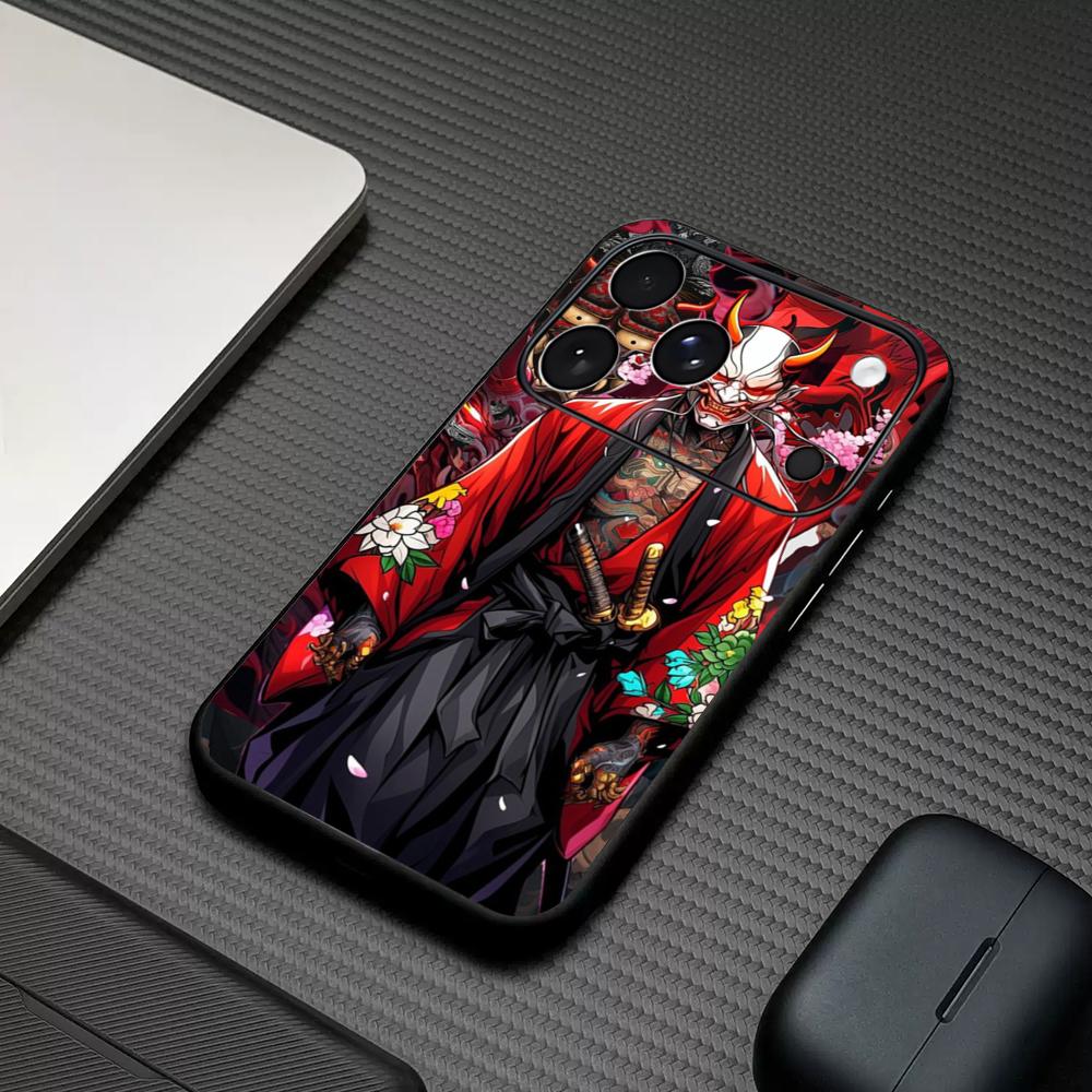일본 귀신 얼굴 사무라이 아이폰 케이스 (아이폰 18/ - Phone Cases Japan 리뷰 및 가격