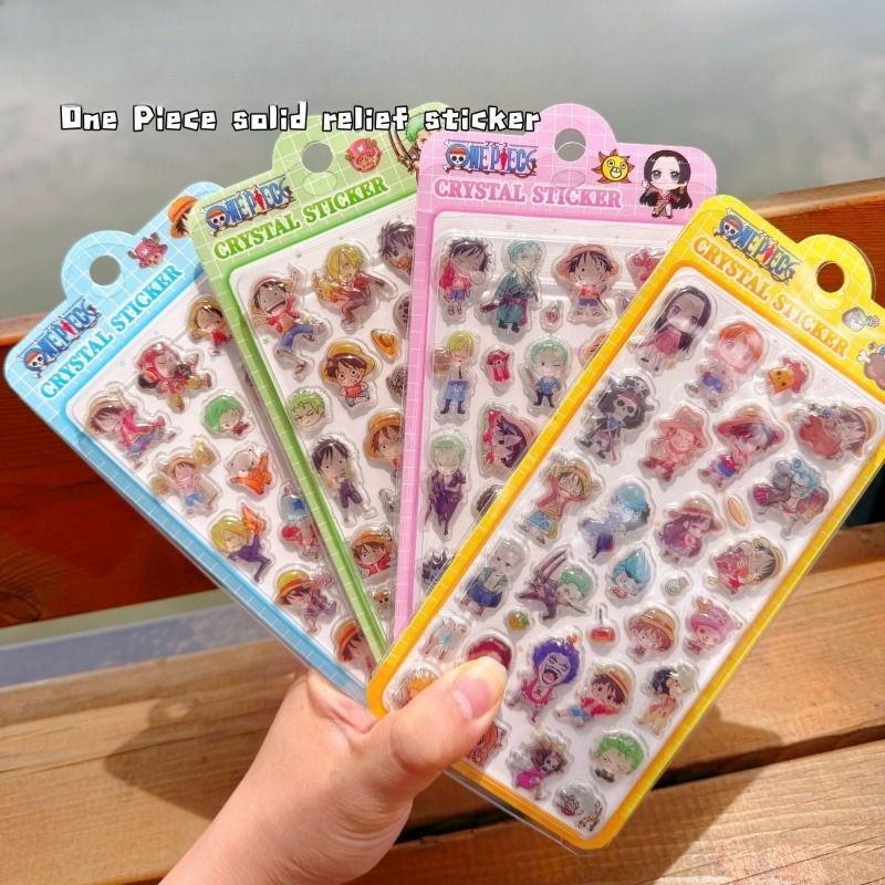 원피스 릴리프 스티커 몽키 D. 루피 로로노아 조로 애 - Phone Cases One Piece 리뷰 및 가격