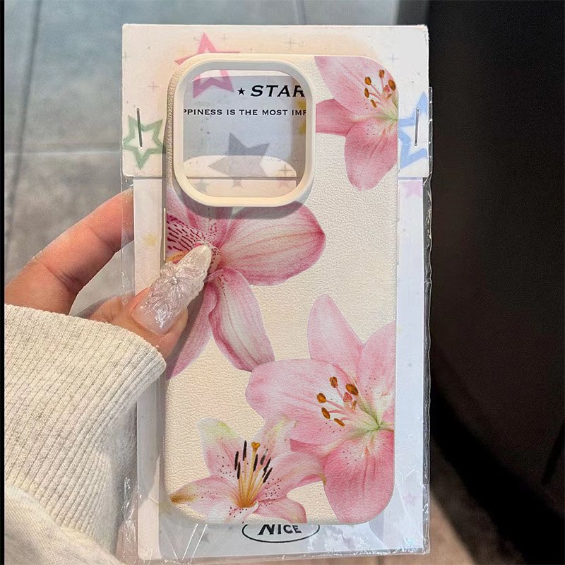핑크 릴리 리치 텍스처 폰 케이스 삼성 갤럭시 S25  - Phone Cases For Samsung S22 리뷰 및 가격