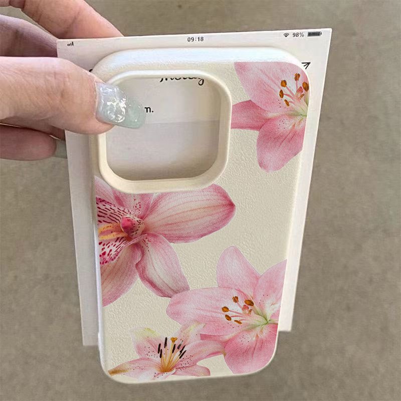 핑크 릴리 리치 텍스처 폰 케이스 삼성 갤럭시 S25  - Phone Cases For Samsung S22 리뷰 및 가격