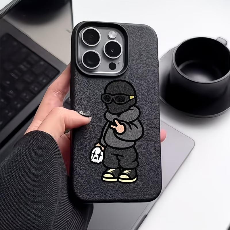 멋진 마스크 소년 스트릿웨어 패턴 리치 텍스처 폰 케이 - Phone Cases Xr Boys 리뷰 및 가격
