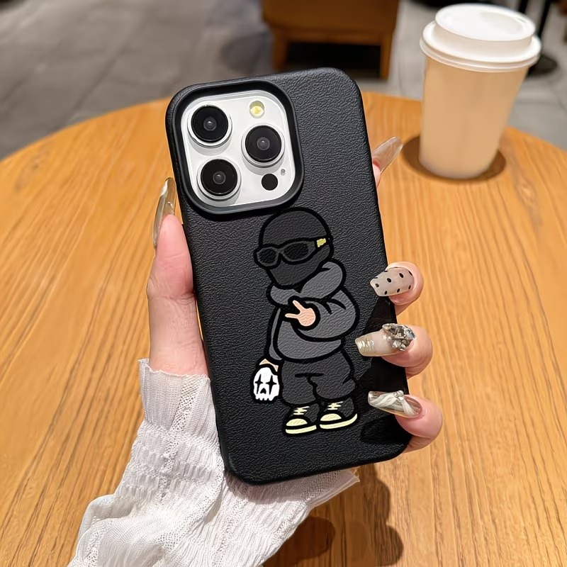 멋진 마스크 소년 스트릿웨어 패턴 리치 텍스처 폰 케이 - Phone Cases Xr Boys 리뷰 및 가격